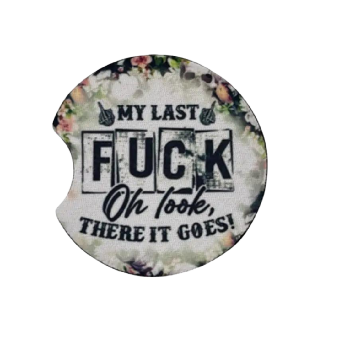 My Last Car Coaster | Set of 2