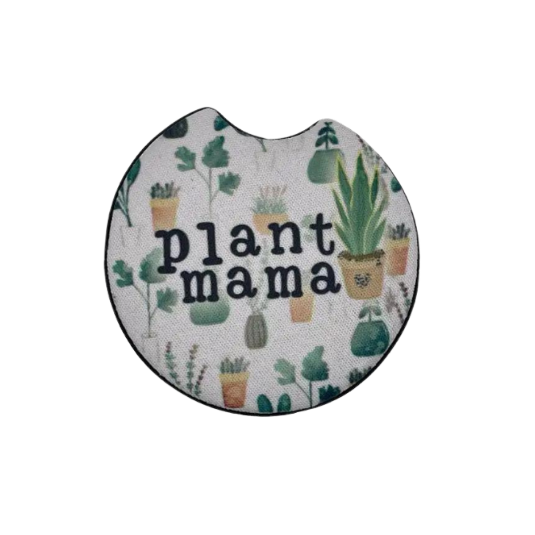 Plant Mama Car Coaster Set of 2