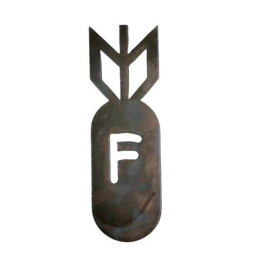 F-Bomb Magnet (Patina)