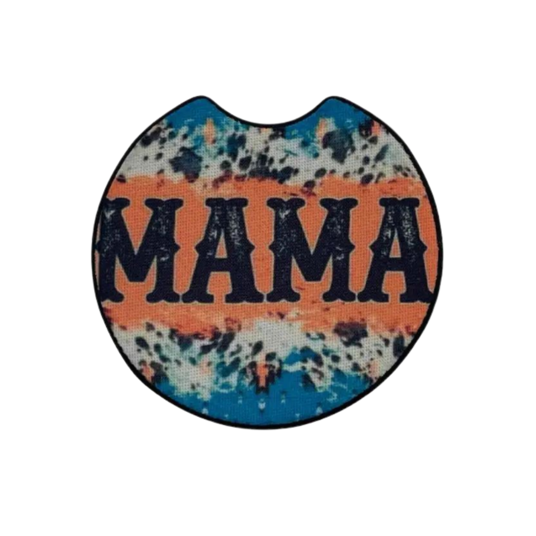 Chic Mama Car Coasters Set of 2