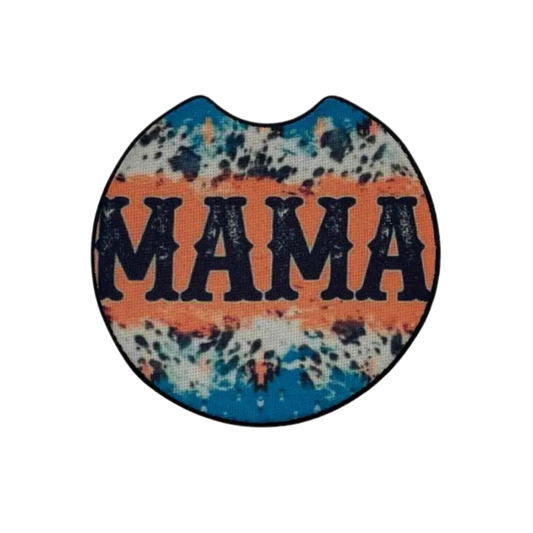 Chic Mama Car Coasters Set of 2
