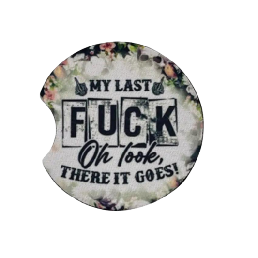 My Last Car Coaster | Set of 2