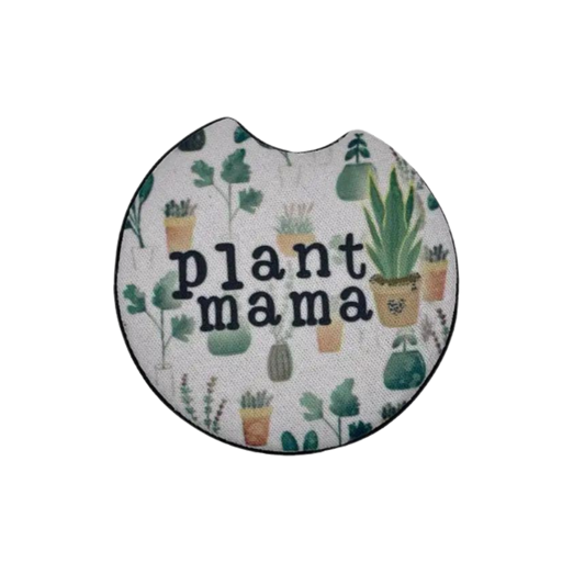 Plant Mama Car Coaster Set of 2