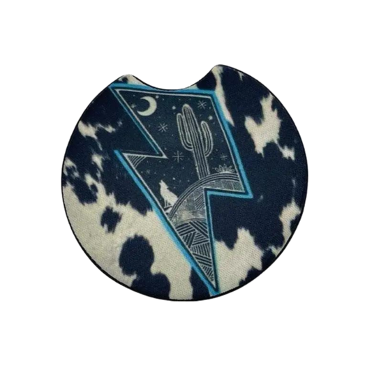 Lightning Car Coasters | Set of 2