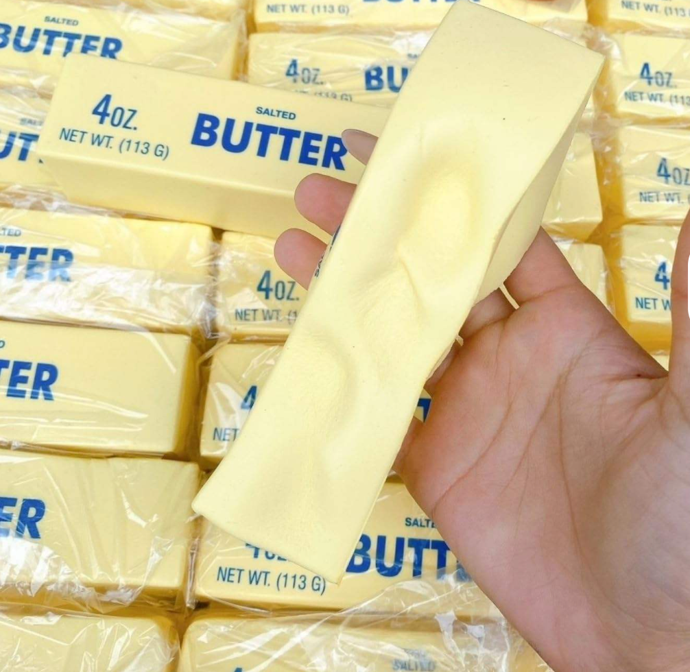 Viral Butter Squishy Toy – Soft Slow Rising Stress Relief Fidget | Pre ...
