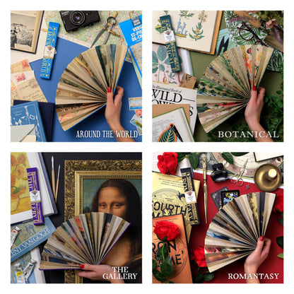 The Bookish Folding Fan | Book Fan